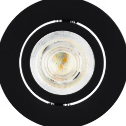 LED-Spottivalaisin Eglo connect.z Saliceto-Z 8,8cm 5W upotettava musta
