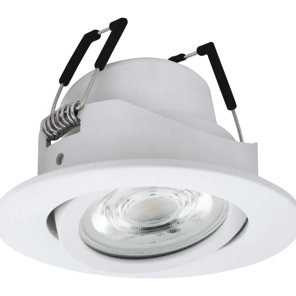 LED-Spottivalaisin Eglo connect.z Saliceto-Z 8,8cm 5W upotettava musta