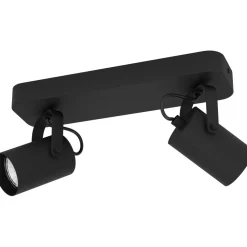 LED-Spottivalaisin Eglo Sorego 2-osainen 28x10x12cm musta
