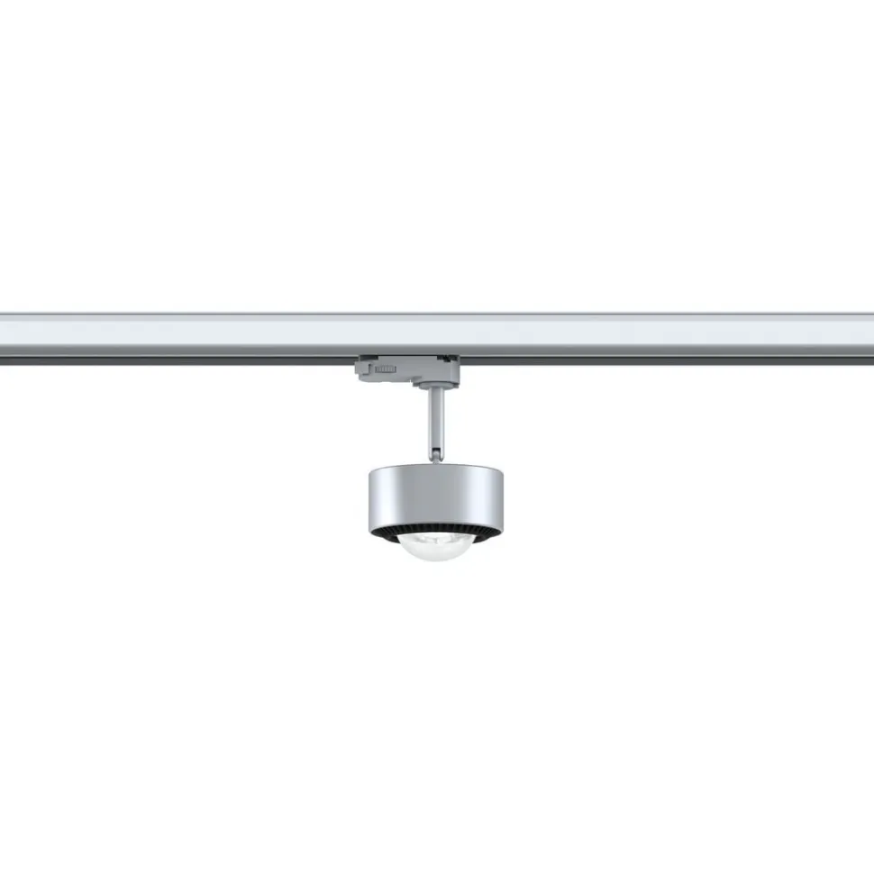 LED-spottivalaisin kiskoon Paulmann ProRail3 Aldan, 4000K, himmennettävä, hopea