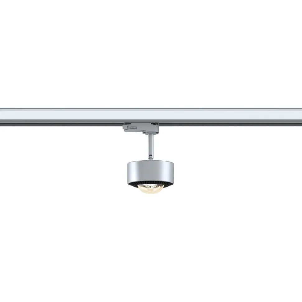 LED-spottivalaisin kiskoon Paulmann ProRail3 Aldan, 4000K, himmennettävä, hopea