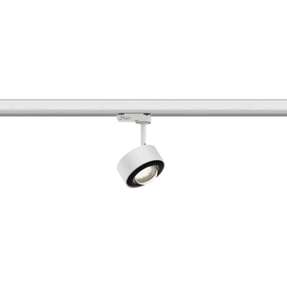 LED-spottivalaisin kiskoon Paulmann ProRail3 Aldan, 4000K, himmennettävä, hopea