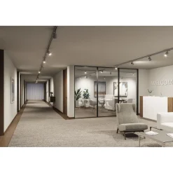 LED-spottivalaisin kiskoon Paulmann ProRail3 Kratos, 36°, 2000lm, 18.5W, 3000K, hopea