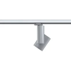 LED-spottivalaisin kiskoon Paulmann ProRail3 Zeuz, 60°, 4000K, himmennettävä, hopea