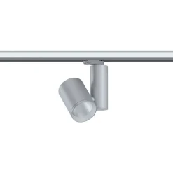 LED-spottivalaisin kiskoon Paulmann ProRail3 Zeuz, 60°, 4000K, himmennettävä, hopea
