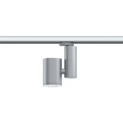 LED-spottivalaisin kiskoon Paulmann ProRail3 Zeuz, 60°, 4000K, himmennettävä, hopea