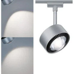 LED-spottivalaisin kiskoon Paulmann URail Aldan, 4000K, himmennettävä, mattakromi