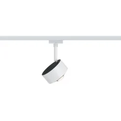 LED-spottivalaisin kiskoon Paulmann URail Aldan, 2700K, himmennettävä, valkoinen/musta