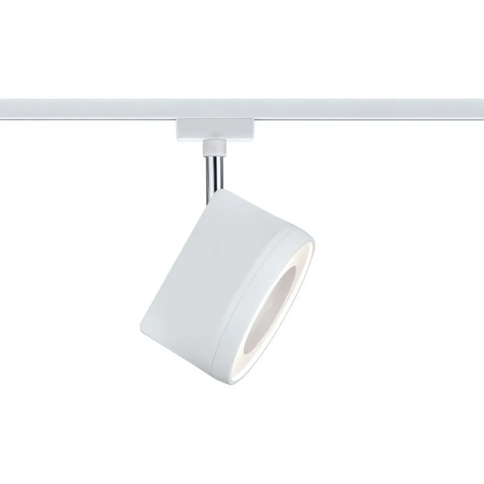 LED-spottivalaisin kiskoon Paulmann URail Arena, 2700K, himmennettävä, kromi