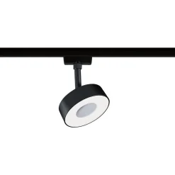 LED-spottivalaisin kiskoon Paulmann URail Circle Ø100mm 3-Step-Dim 220lm 5W 4000K himmennettävä signaalivalkoinen