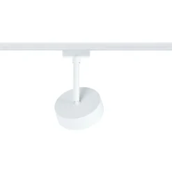LED-spottivalaisin kiskoon Paulmann URail Circle Ø100mm 3-Step-Dim 220lm 5W 4000K himmennettävä signaalivalkoinen