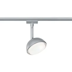 LED-spottivalaisin kiskoon Paulmann URail Hemi, 3000K, mattakromi