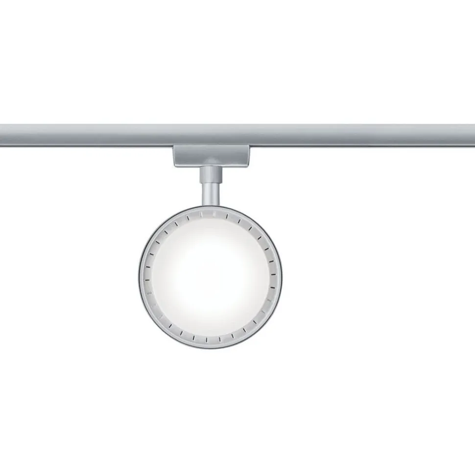 LED-spottivalaisin kiskoon Paulmann URail Hemi, 3000K, mattakromi