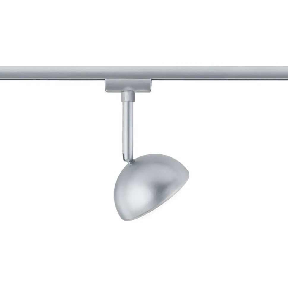 LED-spottivalaisin kiskoon Paulmann URail Hemi, 3000K, mattakromi