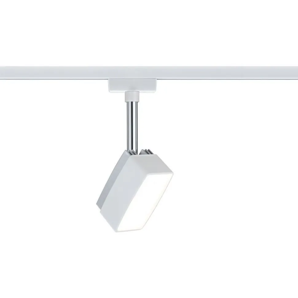 LED-spottivalaisin kiskoon Paulmann URail Pedal, 2700K, valkoinen