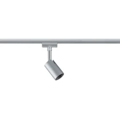 LED-spottivalaisin kiskoon Paulmann URail Pure I, GU10, max.10W, himmennettävä, mattakromi