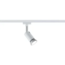 LED-spottivalaisin kiskoon Paulmann URail Pure I, GU10, max.10W, himmennettävä, mattakromi