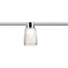 LED-spottivalaisin kiskoon Paulmann URail Safira, 2700K, himmennettävä, kromi