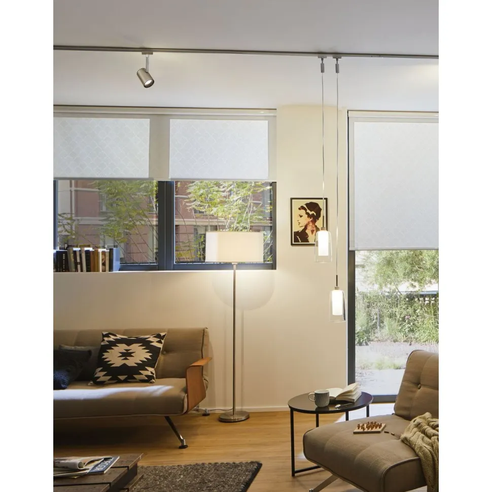 LED-spottivalaisin kiskoon Paulmann URail Shine, 2700K, mattakromi