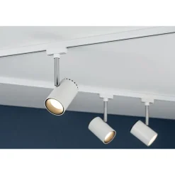 LED-spottivalaisin kiskoon Paulmann URail Shine, 2700K, mattakromi