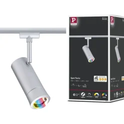 LED-spottivalaisin kiskoon Paulmann URail Smart Home Zigbee 3.0 Tarie, Ø6cm, 230lm, 4.5W, RGBW+, himmennettävä, 230V, mattamusta