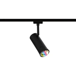 LED-spottivalaisin kiskoon Paulmann URail Smart Home Zigbee 3.0 Tarie, Ø6cm, 230lm, 4.5W, RGBW+, himmennettävä, 230V, mattamusta
