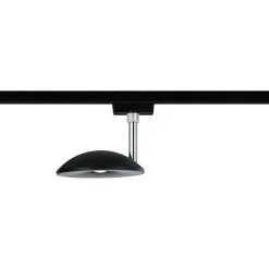 LED-spottivalaisin kiskoon Paulmann URail Sphere, 2700K, himmennettävä, mattakromi
