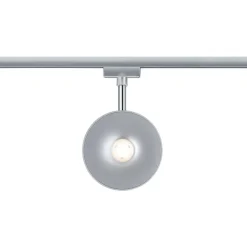 LED-spottivalaisin kiskoon Paulmann URail Sphere, 2700K, himmennettävä, mattakromi