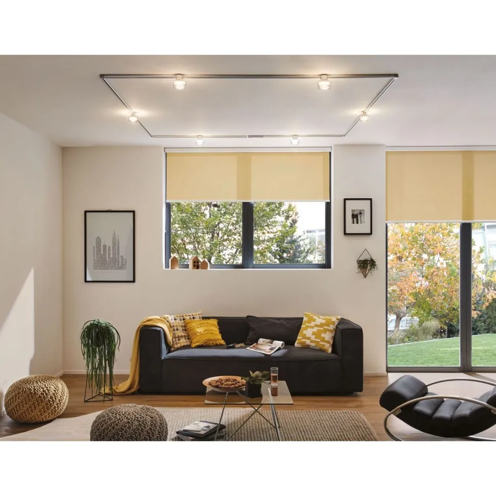 LED-Spottivalaisin kiskoon Paulmann URail Topa Dot kromi/kirkas