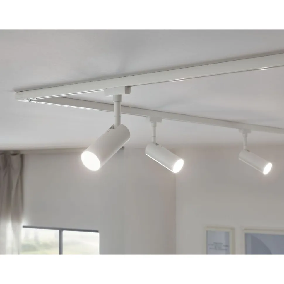 LED-Spottivalaisin kiskoon Paulmann URail Tubo 3000K valkoinen