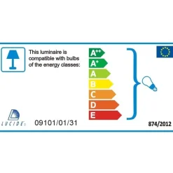 LED-spottivalaisin Lucide Bodi 8.2x8.2cm valkoinen