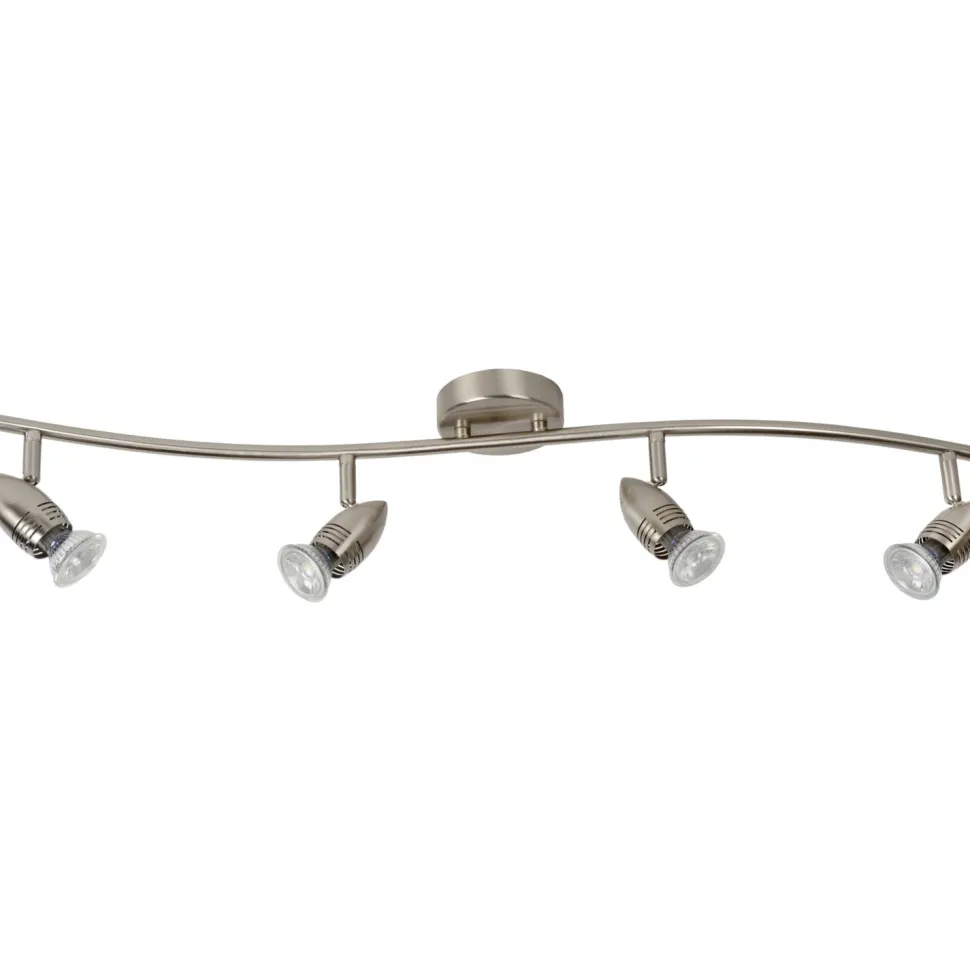 LED-spottivalaisin Lucide Caro-LED 4x5W satiinikromi