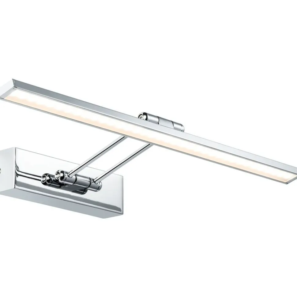 LED-tauluvalaisin Paulmann Galeria, 29cm, 2700K, 450lm, 5W, harjattu nikkeli/kromi