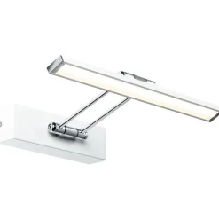 LED-tauluvalaisin Paulmann Galeria, 29cm, 2700K, 450lm, 5W, harjattu nikkeli/kromi