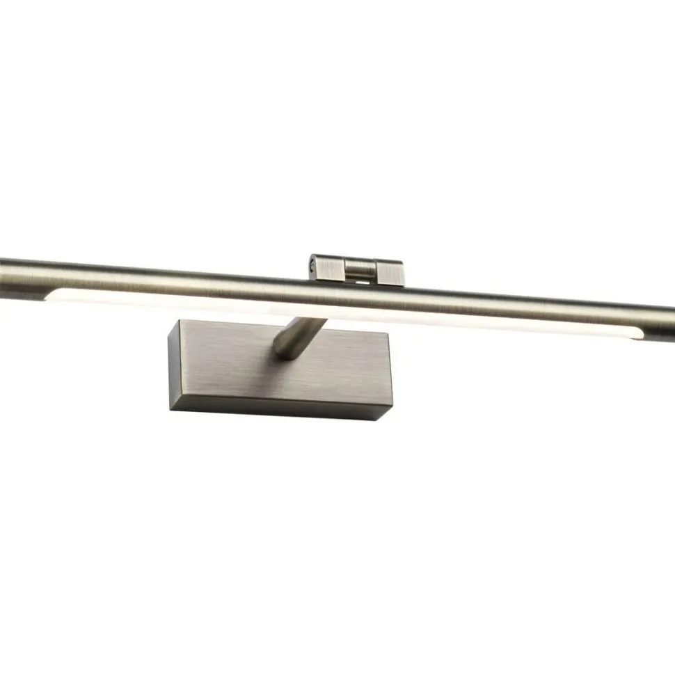 LED-tauluvalaisin Paulmann Mingo, 41.5cm, 3000K, 510lm, 9.5W, antiikkimessinki