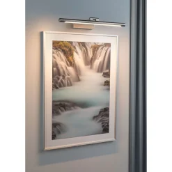 LED-tauluvalaisin Paulmann Mingo, 41.5cm, 3000K, 510lm, 9.5W, antiikkimessinki