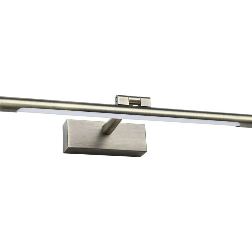 LED-tauluvalaisin Paulmann Mingo, 41.5cm, 3000K, 510lm, 9.5W, antiikkimessinki