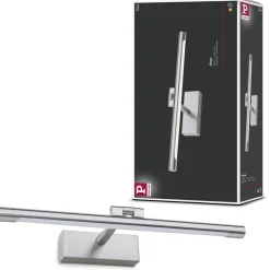 LED-tauluvalaisin Paulmann Mingo, 41.5cm, 3000K, 510lm, 9.5W, antiikkimessinki