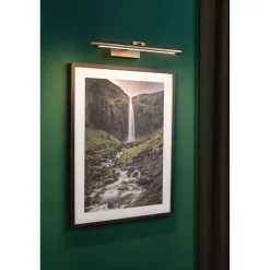 LED-tauluvalaisin Paulmann Mingo, 41.5cm, 3000K, 510lm, 9.5W, antiikkimessinki