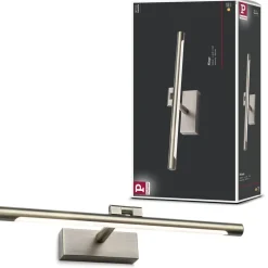 LED-tauluvalaisin Paulmann Mingo, 41.5cm, 3000K, 510lm, 9.5W, antiikkimessinki