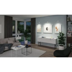 LED-tauluvalaisin Paulmann Xana, 35.3cm, 2700K, 420lm, 24V, 5.5W, himmennettävä, harjattu alumiini