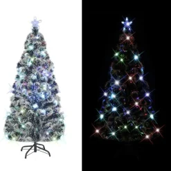 LED-Tekojoulukuusi jalustalla, 210cm, 280 oksaa