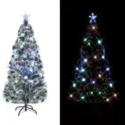 LED-Tekojoulukuusi jalustalla, 180cm, 220 oksaa