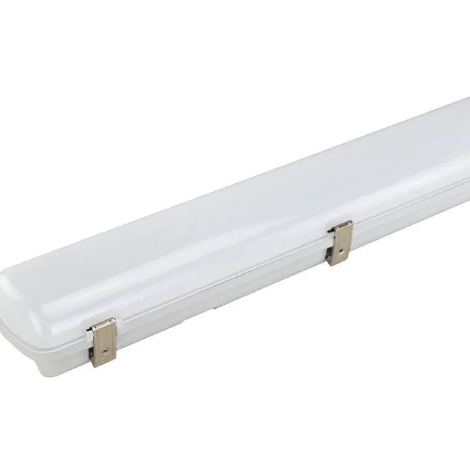 LED-teollisuusvalaisin Ensto Tube TU12.4000 IP65 40W 840 PC O, 4000lm, 4000K