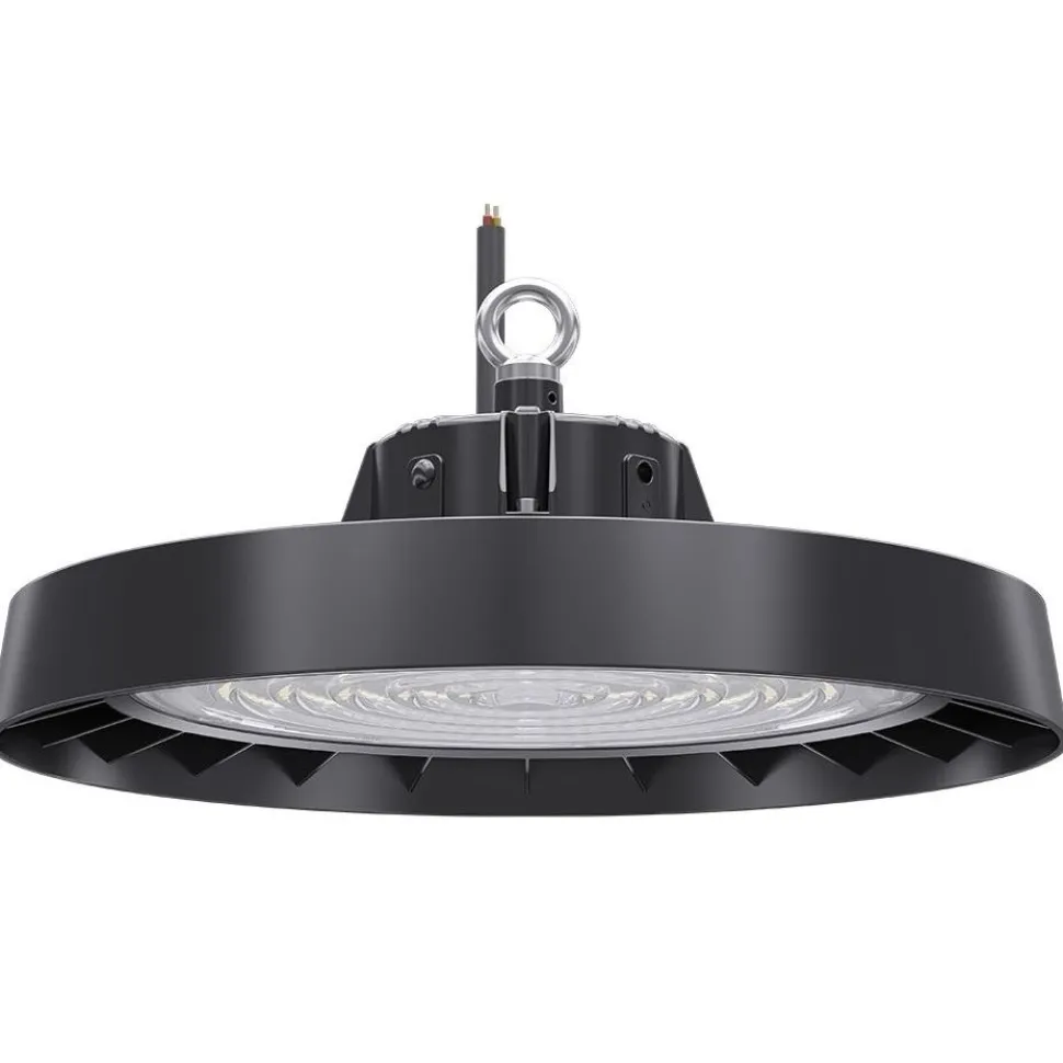 LED-teollisuusvalaisin Lumio Lights Pro, 100W, musta