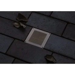 LED-terassivalaisin liiketunnistimella Paulmann Brick, IP67, 10x10cm, 3000K, alumiini