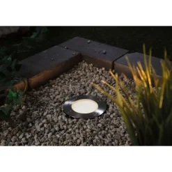 LED-terassivalaisin Paulmann Plug & Shine, Smart Home Zigbee 3.0, IP65, säädettävä värilämpötila, musta