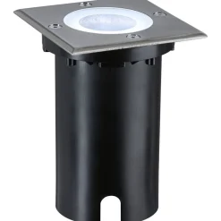 LED-terassivalaisin Paulmann Floor, Smart Home Zigbee 3.0, IP67, 11x11cm, RGBW+, harjattu rauta
