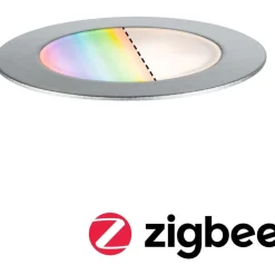 LED-terassivalaisin Paulmann Plug & Shine Floor, Smart Home Zigbee 3.0, IP67, RGBW+, 2W, rst