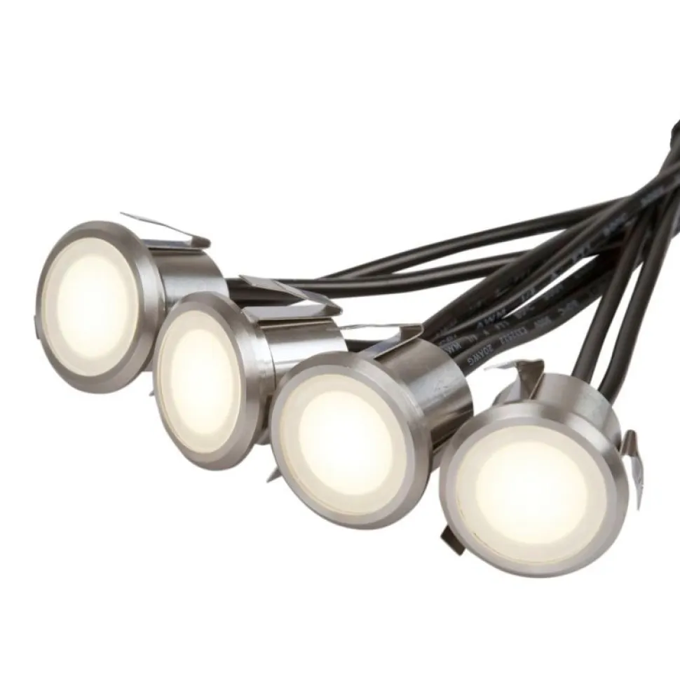 LED-terassivalaisin Hide-a-litesarja Decklight Garden Kit RST 3000K